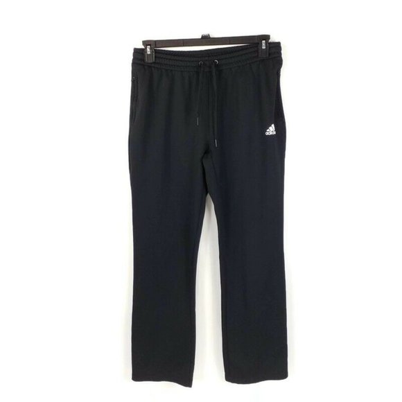 Adidas Team Issue Black Fleece Pull-On Sweatpants Mens Size Large